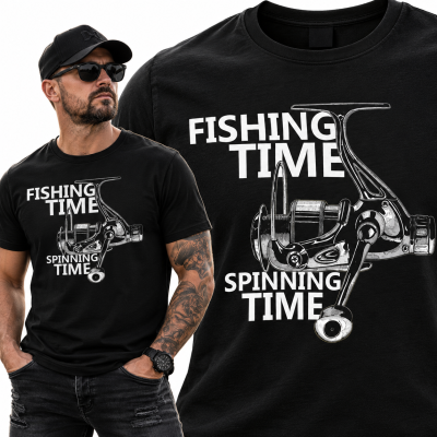 KOSZULKA DLA WĘDKARZ FISHING TIME
